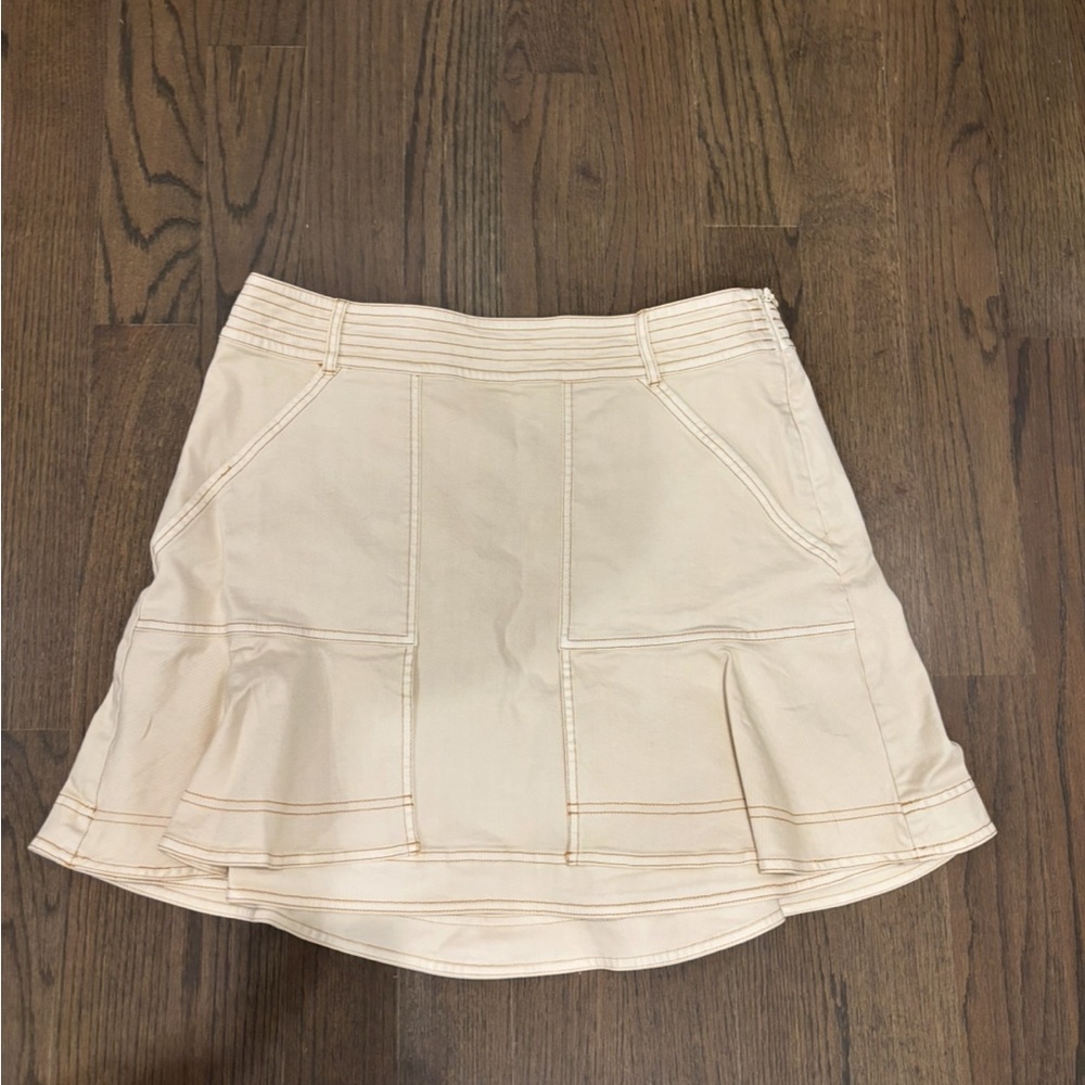 Anthropologie Pilcro Kick Flare Mini Skirt by Pilcro, NWT - Picture 3 of 9